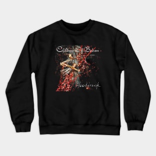 Children Of Bodom Blooddrunk Album Cover Crewneck Sweatshirt